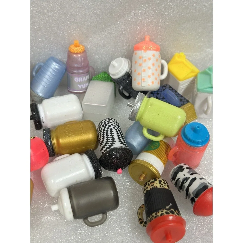L.O.L. Surprise! Lot Bottles Accessories Dolls Juice Water Soda Lot of 35 Pieces
